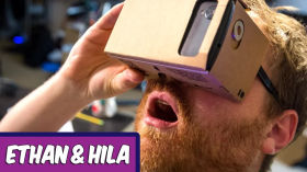 Virtual Reality Made out of Cardboard by Hila Klein